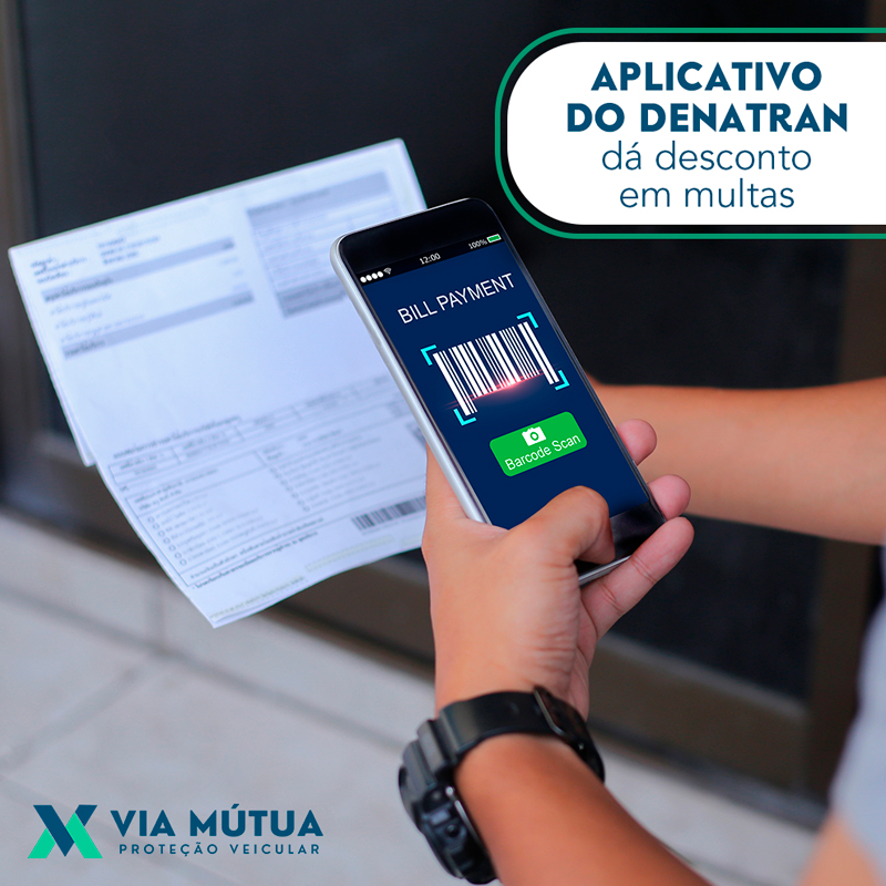 Aplicativo do Denatran dá desconto em multas de trânsito