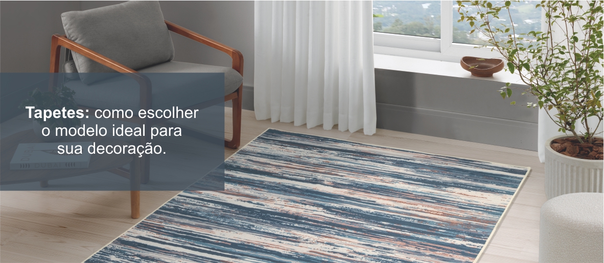 Tapetes: como escolher o modelo ideal para sua decoração