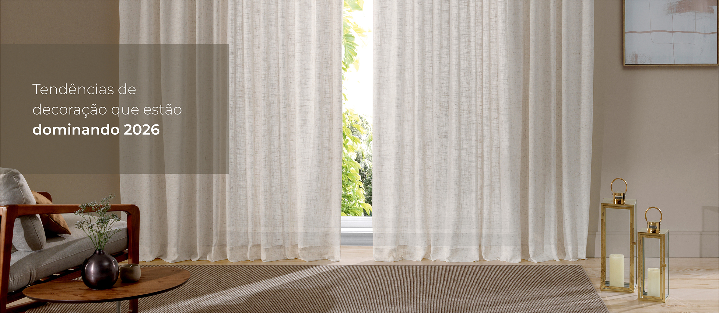 Tendências de decoração que estão dominando 2026